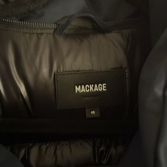 Mackage men’s Dixon NFR down filled fur puffer jacket bomber coat NEW - Picture 4 of 8